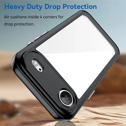 Slim Transparent iPhone Case with Shockproof Edges