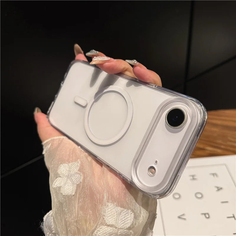 Transparent MagSafe iPhone Case with Camera Guard