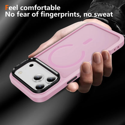 Funda acrílica MagSafe de grado militar para iPhone con soporte