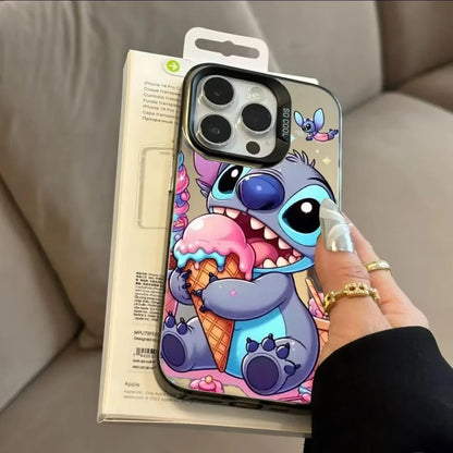 Disney Stitch Angel IMD Art Protective iPhone Case