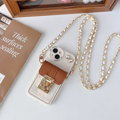 Crystal Bow iPhone Crossbody Case – Chic Style