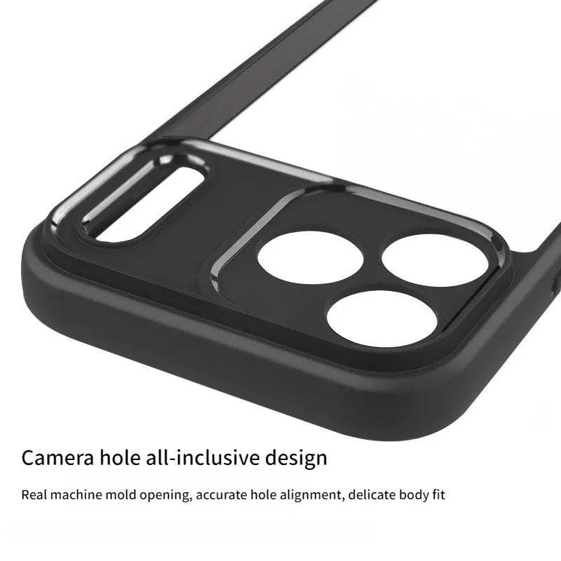 Crystal Clear Shockproof Case for iPhone 17 Series