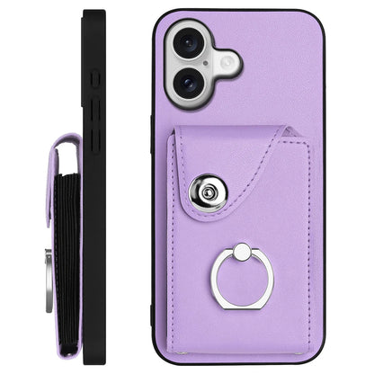 Detachable Strap iPhone Case with Stand Function