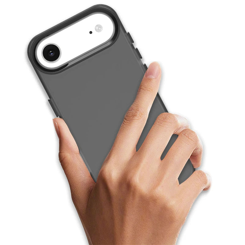 Frosted Matte Silicone Case for iPhone 17 Series