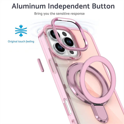 Laser Color-Changing Magnetic Stand iPhone Case