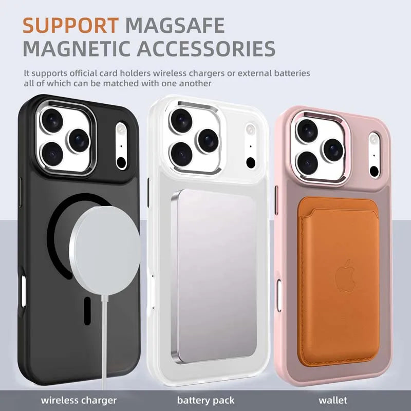 Slim Skin-Touch MagSafe Magnetic Shockproof iPhone Case