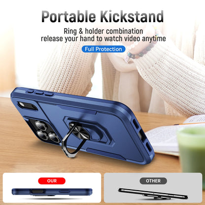 Military Grade Armor Case with Metal Kickstand