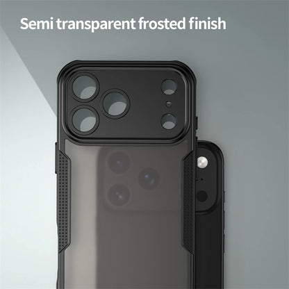 Matte Translucent Shockproof iPhone Case with Grip