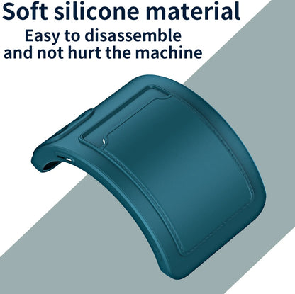 Candy Color Silicone iPhone Case with Card Slot