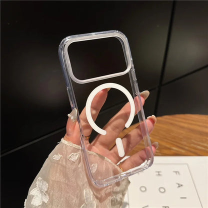 Transparent MagSafe iPhone Case with Camera Guard