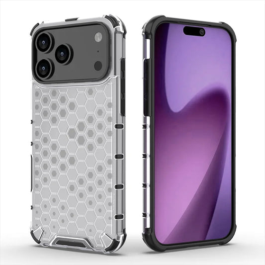 Funda protectora Honeycomb Shield para iPhone 17