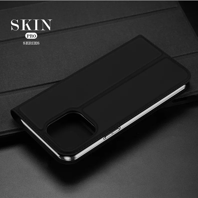 Dux Ducis Luxury Leather Magnetic Wallet iPhone Case