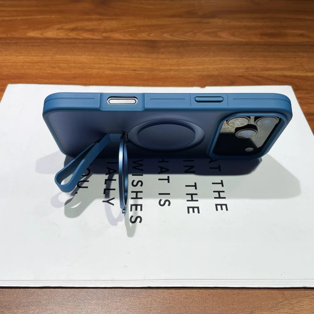 Premium Lanyard iPhone Case with MagSafe Stand