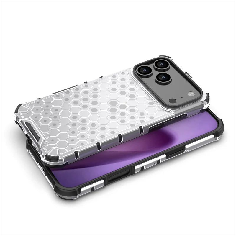 Funda protectora Honeycomb Shield para iPhone 17