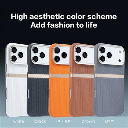 Elegant Magnetic Luggage Leather iPhone Cover