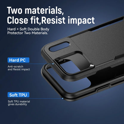 Military Grade Anti-Shock Armor Case for iPhone