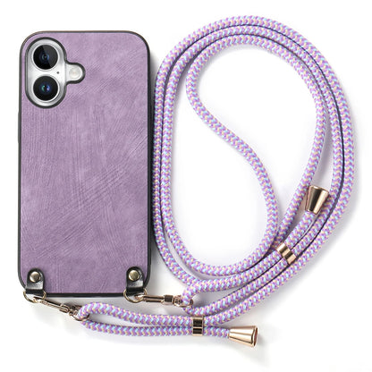 Lanyard Rope Retro Premium Matte Finish iPhone Case