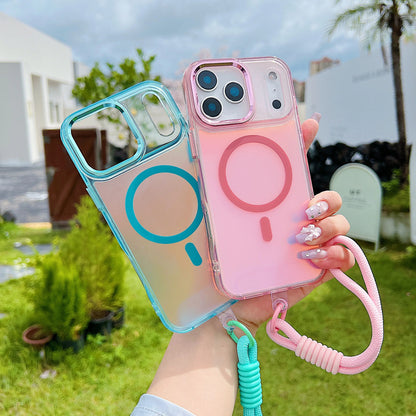 Gradient Magnetic Shockproof Case for iPhone