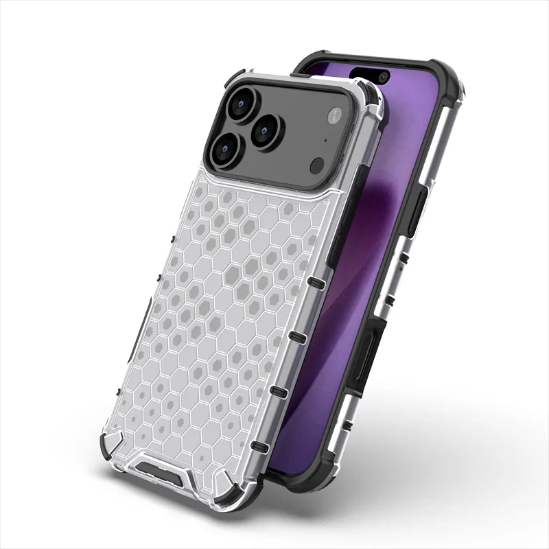 Funda protectora Honeycomb Shield para iPhone 17