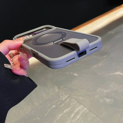 Premium Lanyard iPhone Case with MagSafe Stand