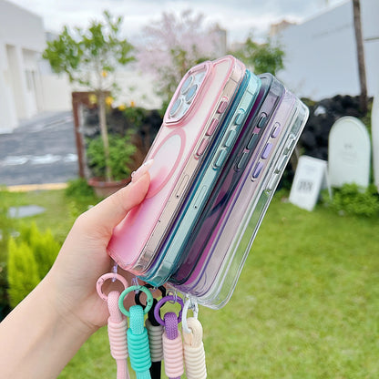 Gradient Magnetic Shockproof Case for iPhone