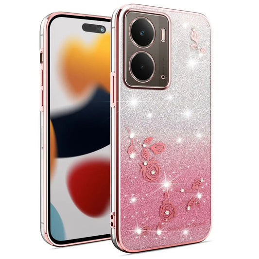 Elegant Rhinestone Glitter Funda iPhone Case