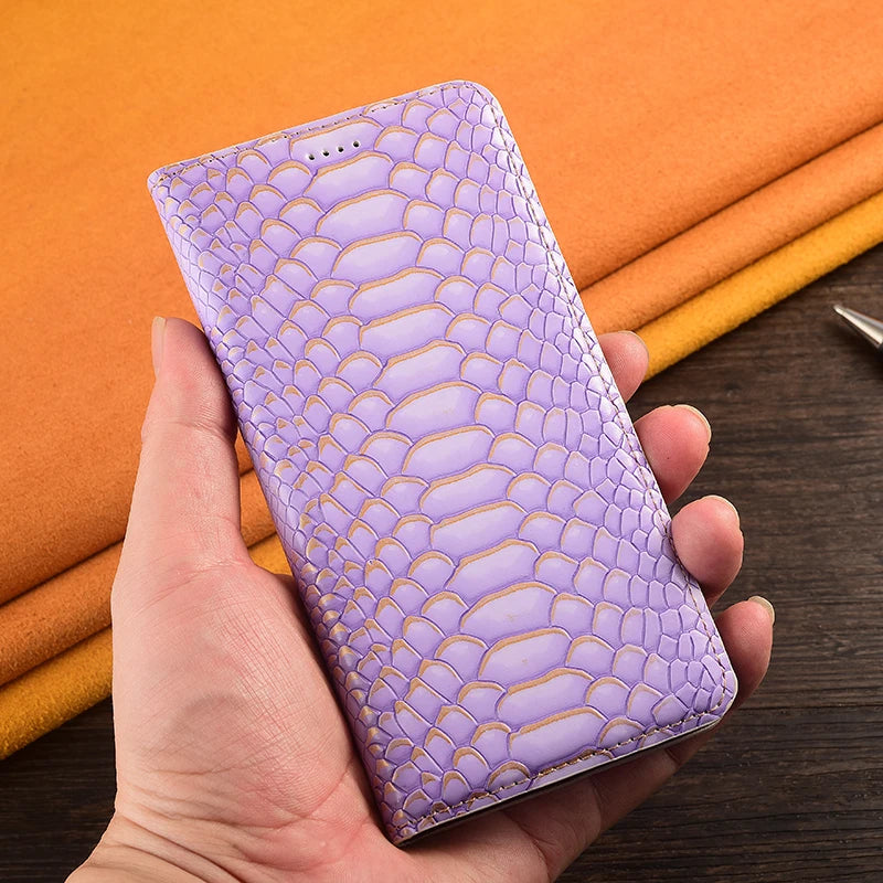 Premium Magnetic Shockproof Python iPhone Case