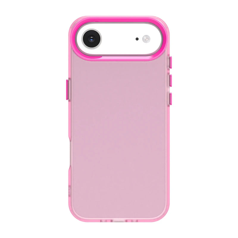 Frosted Matte Silicone Case for iPhone 17 Series