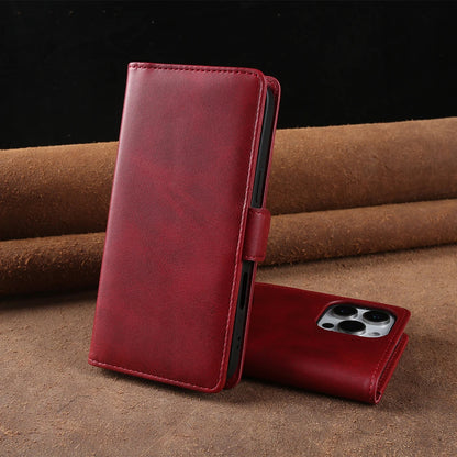 Smooth Magnetic PU Leather Case for iPhone