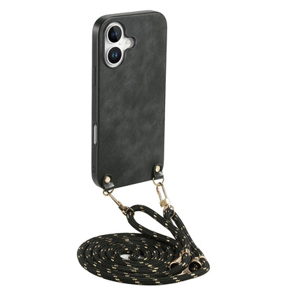 Lanyard Rope Retro Premium Matte Finish iPhone Case