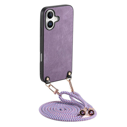 Lanyard Rope Retro Premium Matte Finish iPhone Case