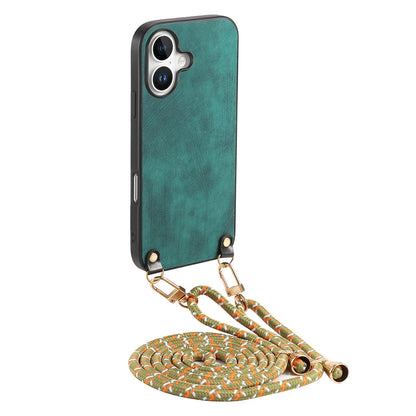 Lanyard Rope Retro Premium Matte Finish iPhone Case