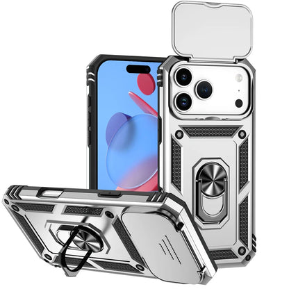 Armor Magnetic iPhone Case with Camera Lens Protector