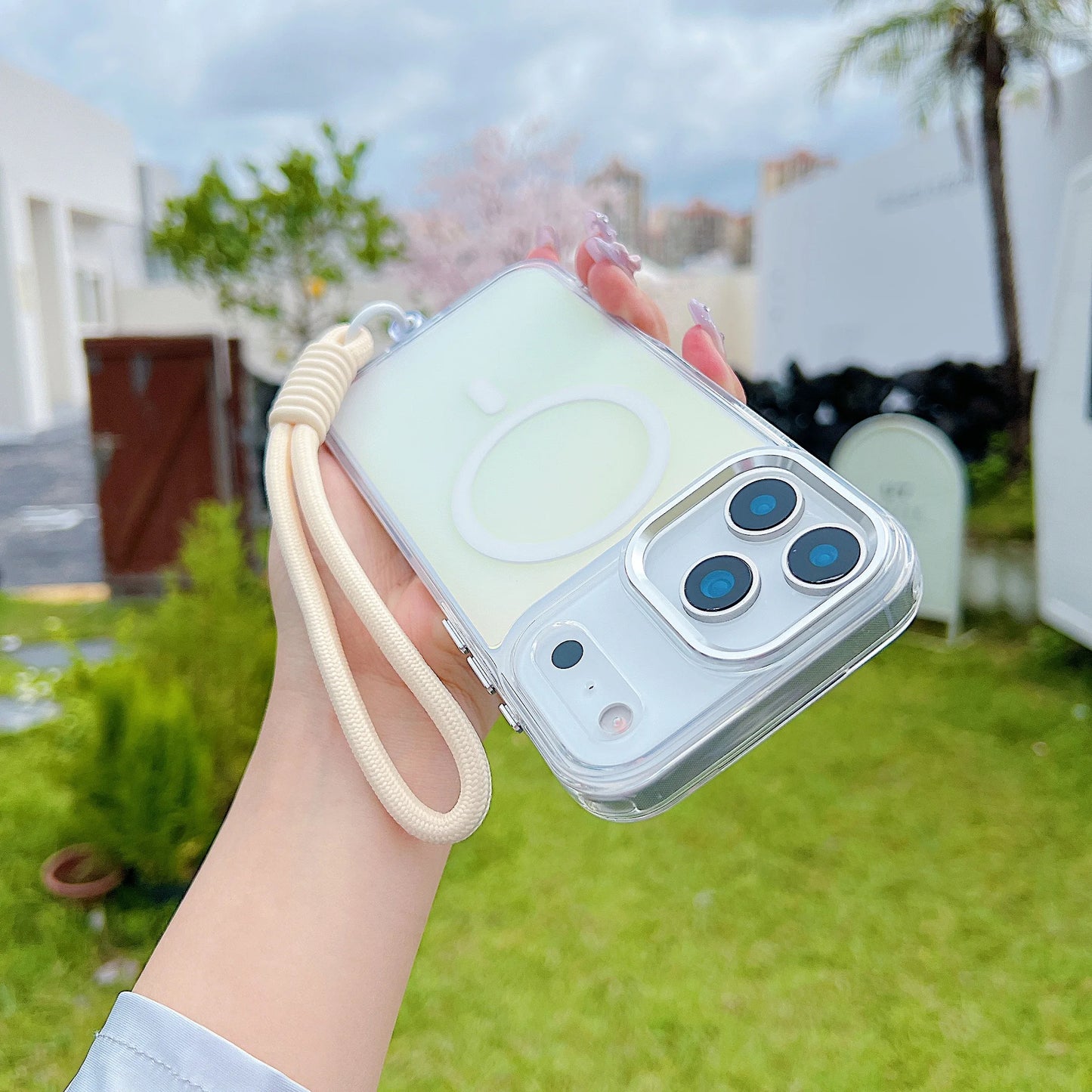 Gradient Magnetic Shockproof Case for iPhone