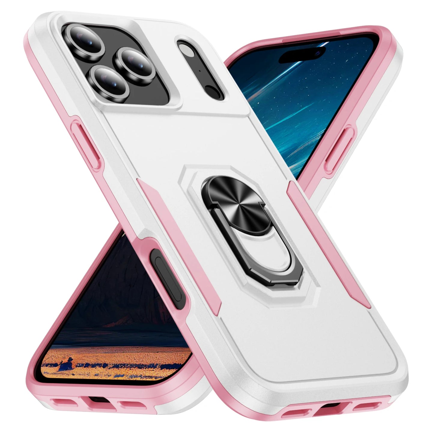 Military Grade Armor Case with Metal Kickstand